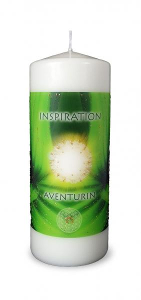 Energiekerze Aventurin/Inspiration 200/80